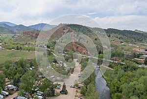 Colorado Rocky Mountains Green During Summer