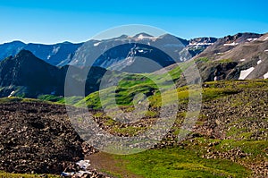 Colorado Rocky Mountains Sneffels Range photo