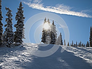 Colorado Ski Slope