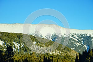 Colorado snow mountain