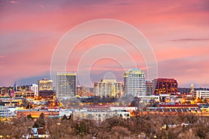 Colorado Springs, Colorado, USA Cityscape