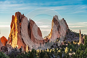 Colorado springs garden of the gods rocky mountains adventure travel photography