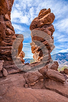 Colorado springs garden of the gods rocky mountains adventure travel photography