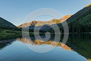 Colorado Wilderness Lake Reflection