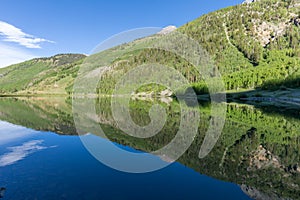 Colorado Wilderness Lake Reflection Landscape
