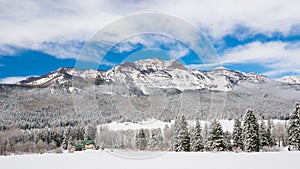 Colorado Winter Mountains