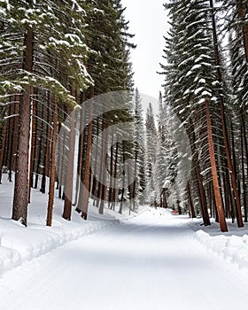 Colorado Winter Scene