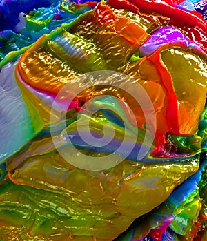 colored Abstract colorful Long Exposure Sparkly Lights Background and beautiful