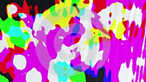 Colored abstract smears