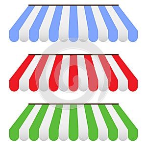 Colored Awnings
