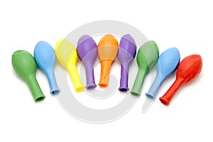 Colored ballons