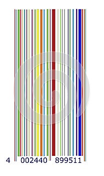 Colored bar code