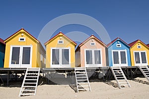 Colored Beach-houses