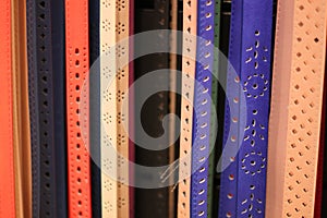 Colored belts