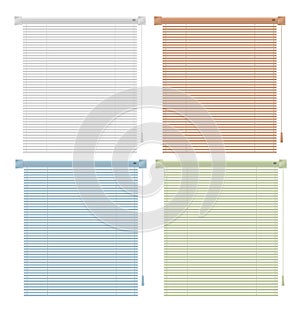 Colored blinds