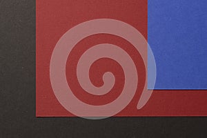 Colored Cardboard Paper in red blue and black