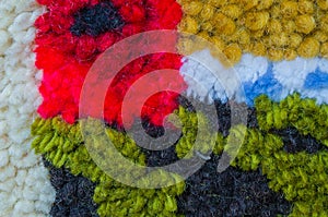 Color carpet texture.