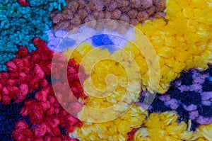 Color carpet texture.