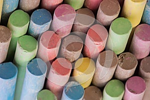 Colored Chalk photo