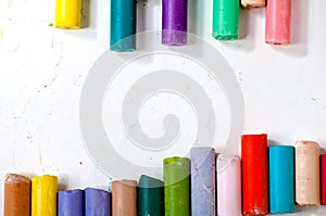 Colored chalks