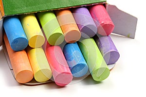 Colored chalks