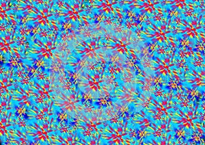 Blue red pattern background design for commercial use photo