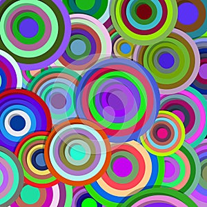 Colored circles