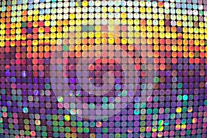 The colored circles. Free space. Convex art background.