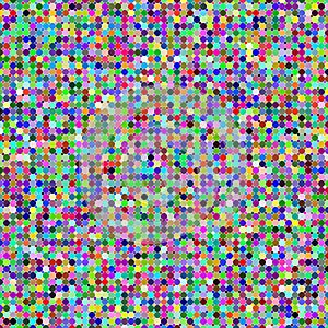 Random colored circles photo