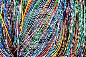 Colored Computer Electrical Cable Wire