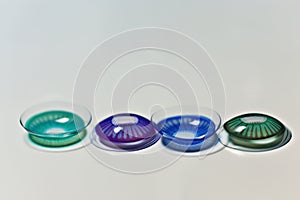 Colored contact lenses