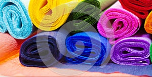 colored corrugated paper