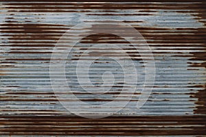Colored Corrugated zinc texture background