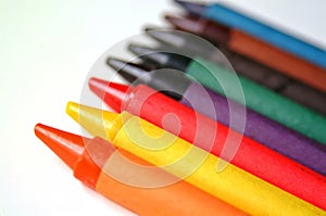 Colored Crayons