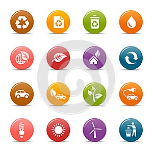 Colored dots - Ecological Icons