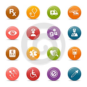 Colored dots - Medical Icons