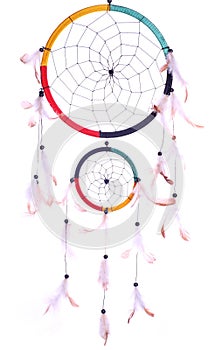 Colored dream catcher