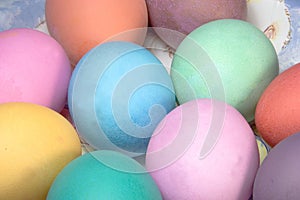 Colored Easter eggs 1
