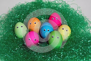 Colored Easter Eggs