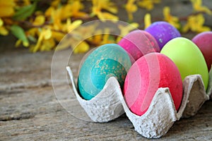 Colored Easter Eggs