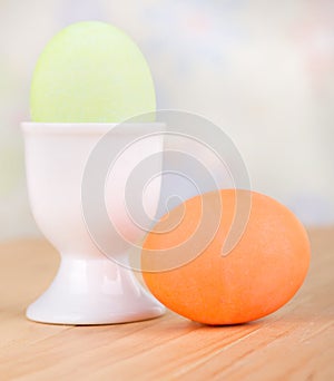 Colored Easter Eggs