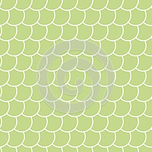 Colored fish scales seamless pattern