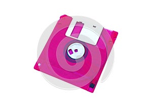 Colored floppy disk