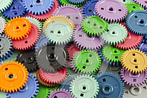 Colored gears