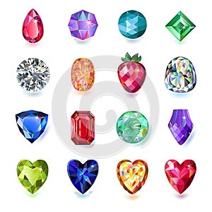 Colored gems