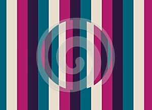 Colored geometric abstraction with lines. Colored background with a circle.