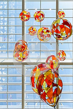 Colored Glass Balloons