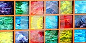 Colored Glass Blocks