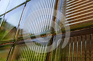 Colored glass blocks