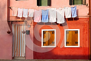 Colored houses of Burano